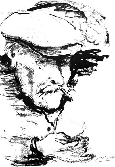 Emile Aubrun dessin� par Rodrigue