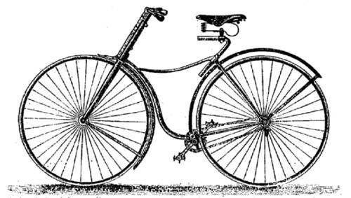 La bicyclette (mod�le 1886)