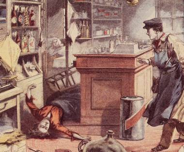 reconstitution de la sc&egrave;ne de crime
