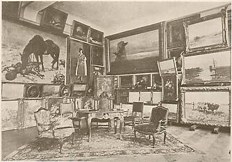 L'atelier de Maurice Dubois au V�sinet