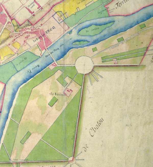 Ferme du V�sinet en 1787