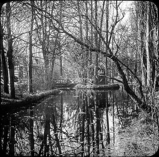 Petites rivi�res, Le V�sinet - photographe Jean Jablonski