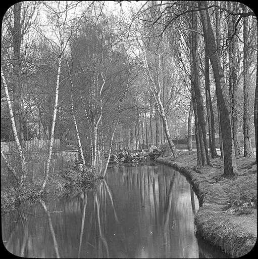 Petite rivi�re, Le V�sinet - photographe Jean Jablonski