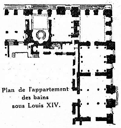 Plan du Ch�teau de Versailles