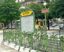 Entr�e M�tro place de la Nation