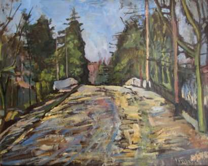 Pont de Croissy (dit aussi "Route foresti�re").