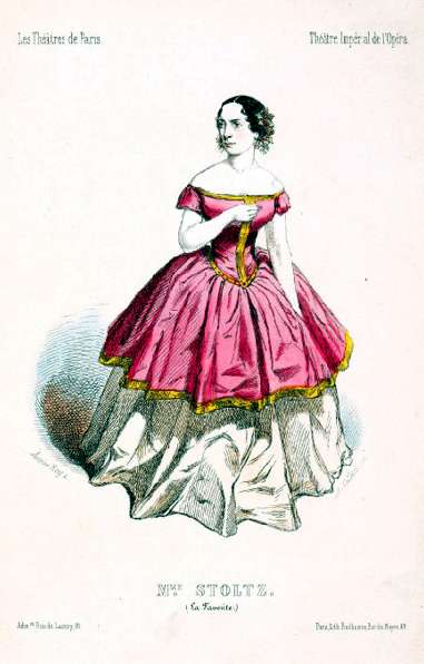 Madame Stoltz dans la favorite